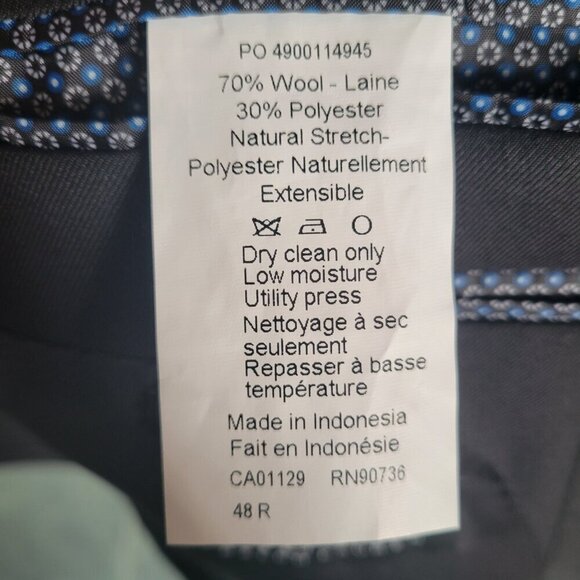 Lauren Ralph Lauren Ultraflex Lattimore Men Suit Jacket (Size: 48R) - Picture 4 of 15